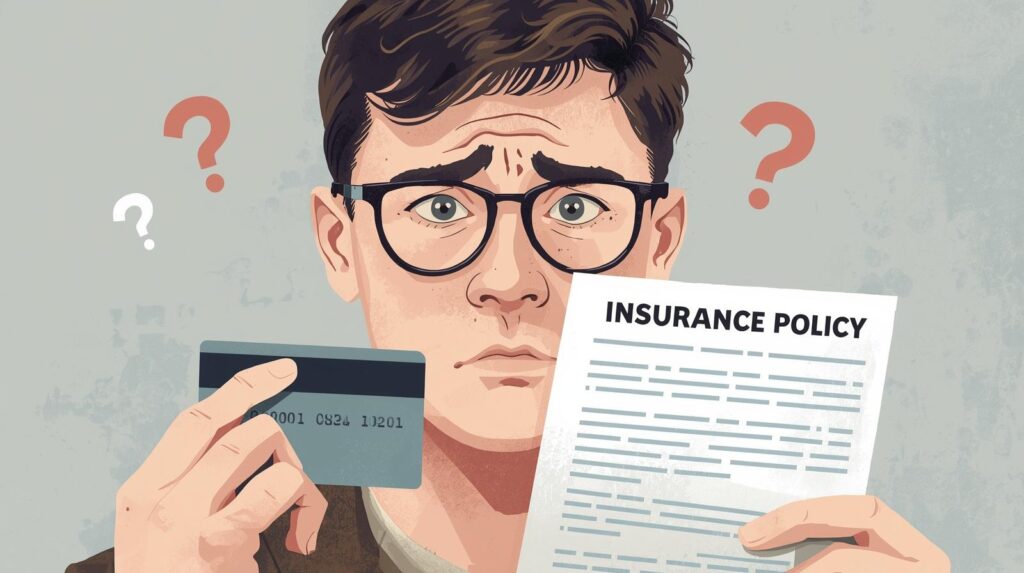 ワーホリにおけるクレジットカード付帯保険の考え方イメージ